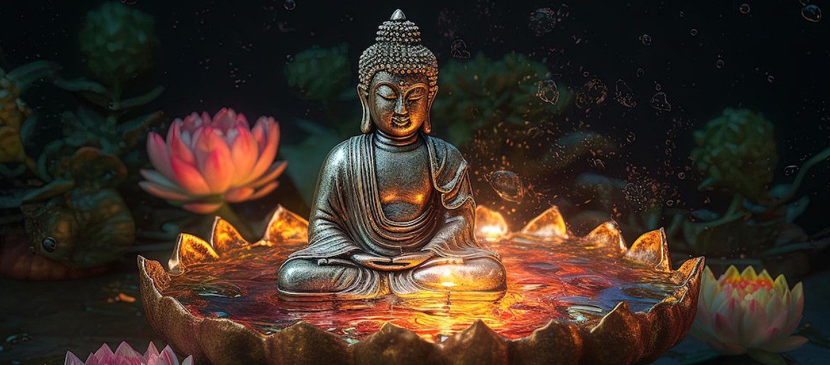 Будда в лотосе