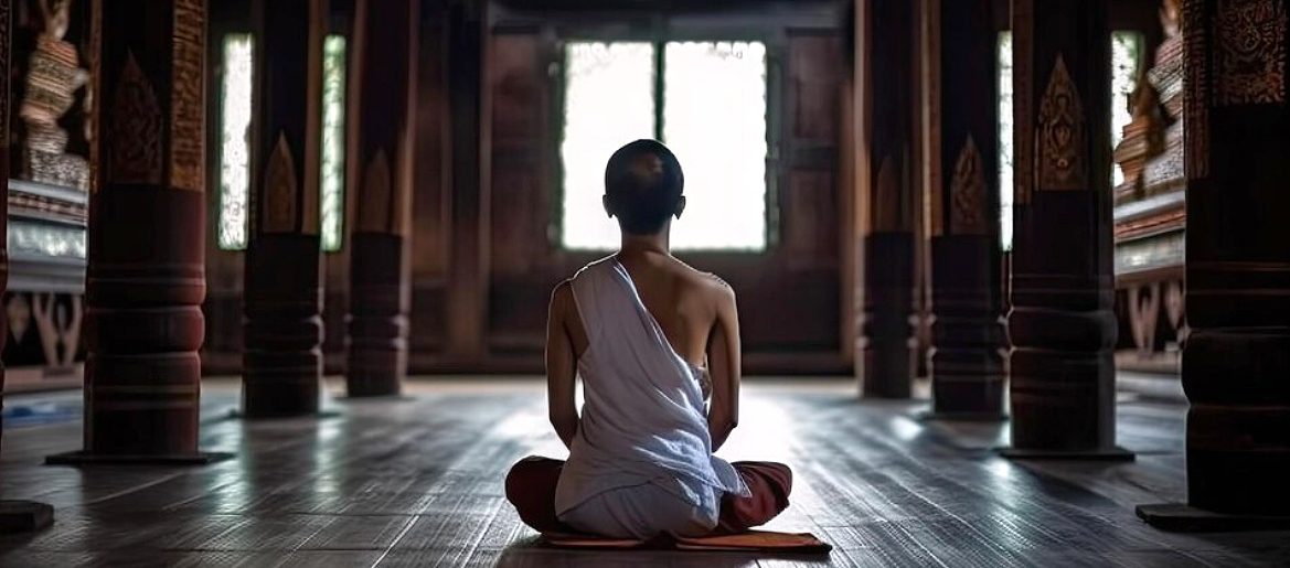 Медитация в храме